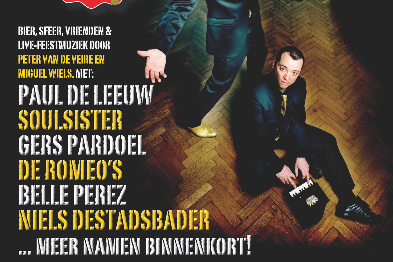 Soulsister, Paul De Leeuw, Gers Pardoel, De Romeo's, Belle Perez en Niels Destadsbader te gast in Het Grootste Café Van Vlaanderen