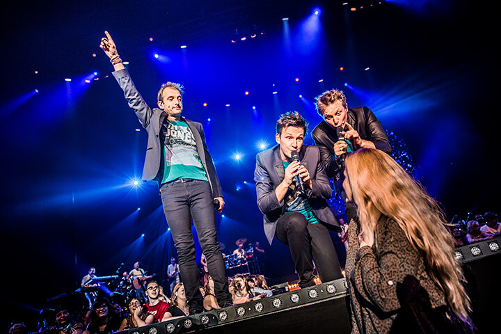Romeo's spelen Lotto Arena plat !