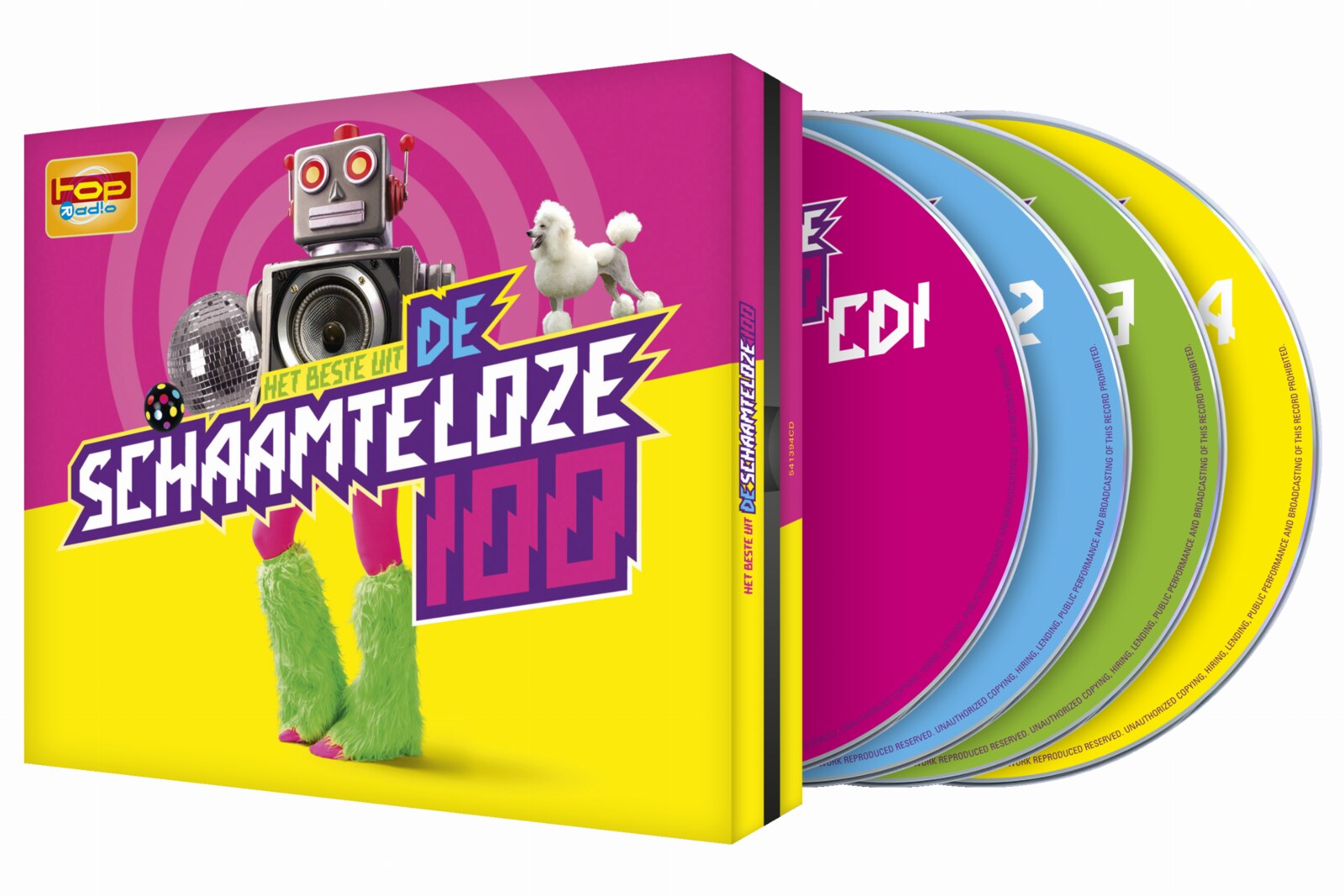 De TOPradio-compilatie De Schaamteloze 100 verplettert alle concurrentie in de verkoop