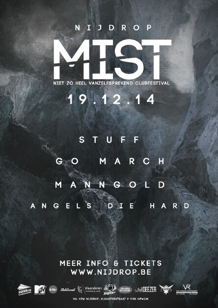 Stuff, Go March en Manngold spelen op Mist Festival