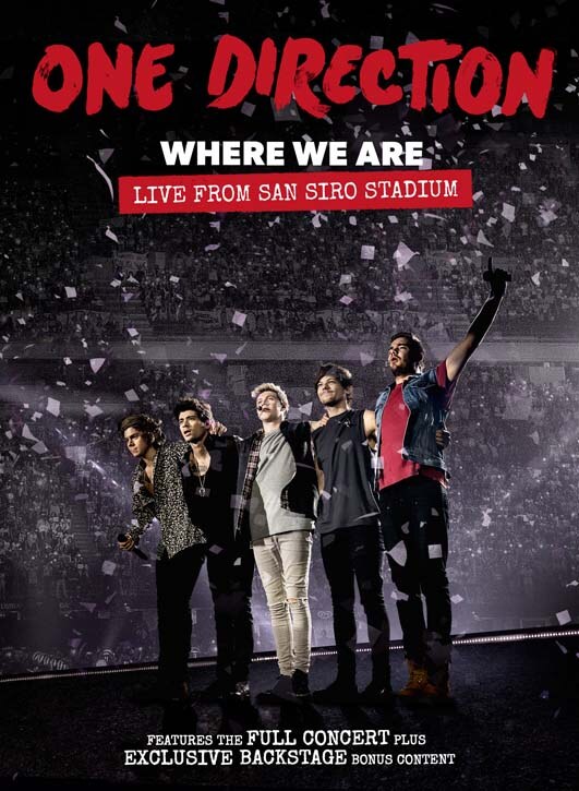 One Direction lanceert nieuwe concertfilm Where We are