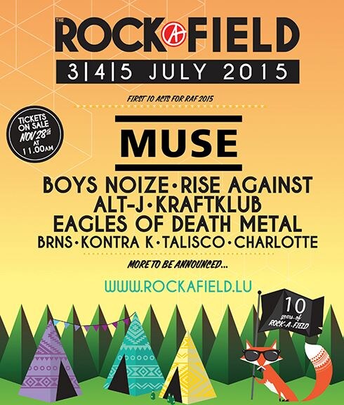 Rock-A-Field is back on track!