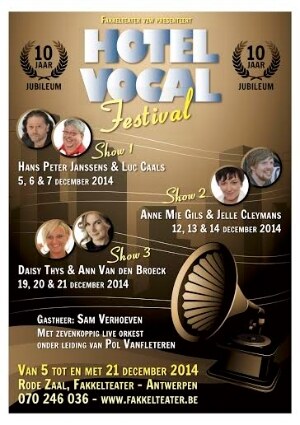 Vanavond begint het "Hotel Vocal Festival" in het Fakkelteater