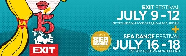 Get ready to celebrate 15 years of the award wining Exit Festival