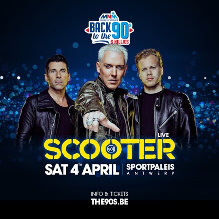 Duitse raveband Scooter komt naar Back to the 90's & 00's