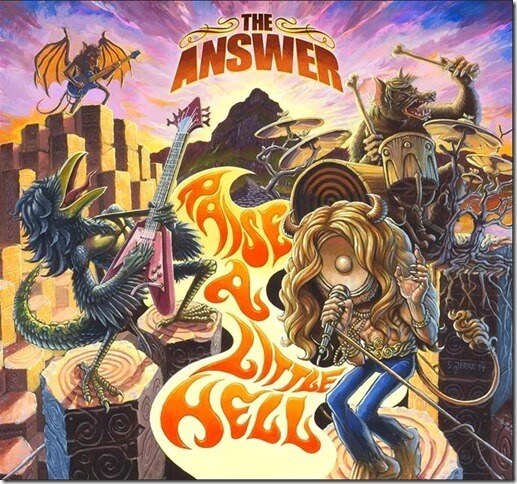 The Answer Reveal Artwork and Track Listing For New Album Raise A Little Hell