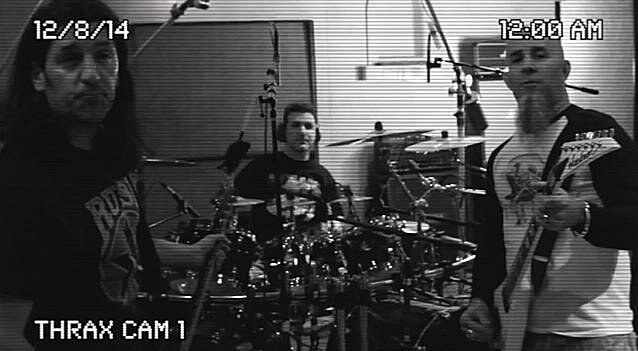 Anthrax studio recordings started