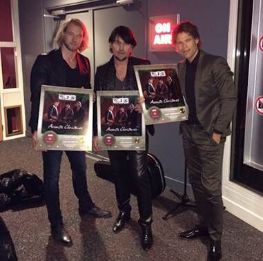 Goud voor 3JS kerstalbum ‘Acoustic Christmas’