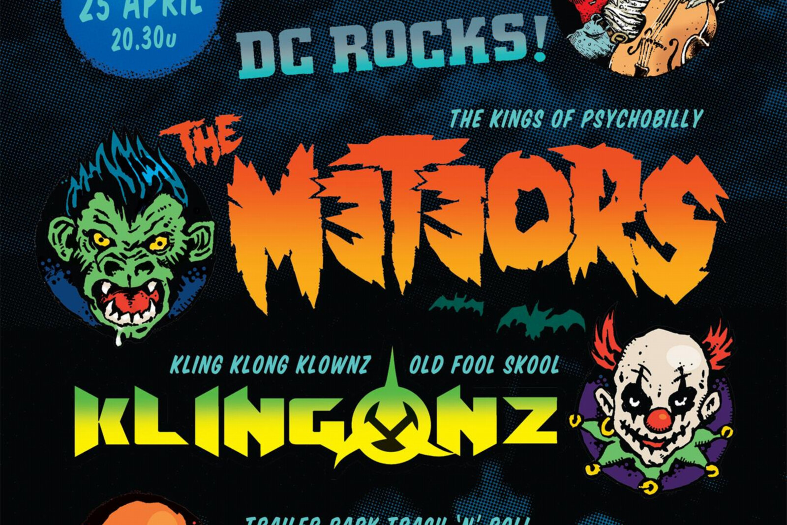 DC Rocks! met The Meteors, The Klingonz en The Caravans
