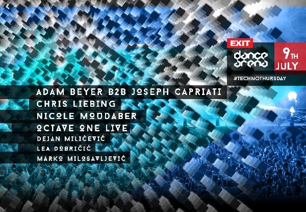 #Technothursday lands at the Exit Festival Dance Arena