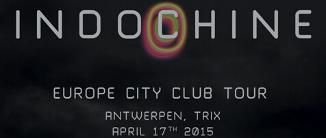 Indochine speelt op 17 april in Trix