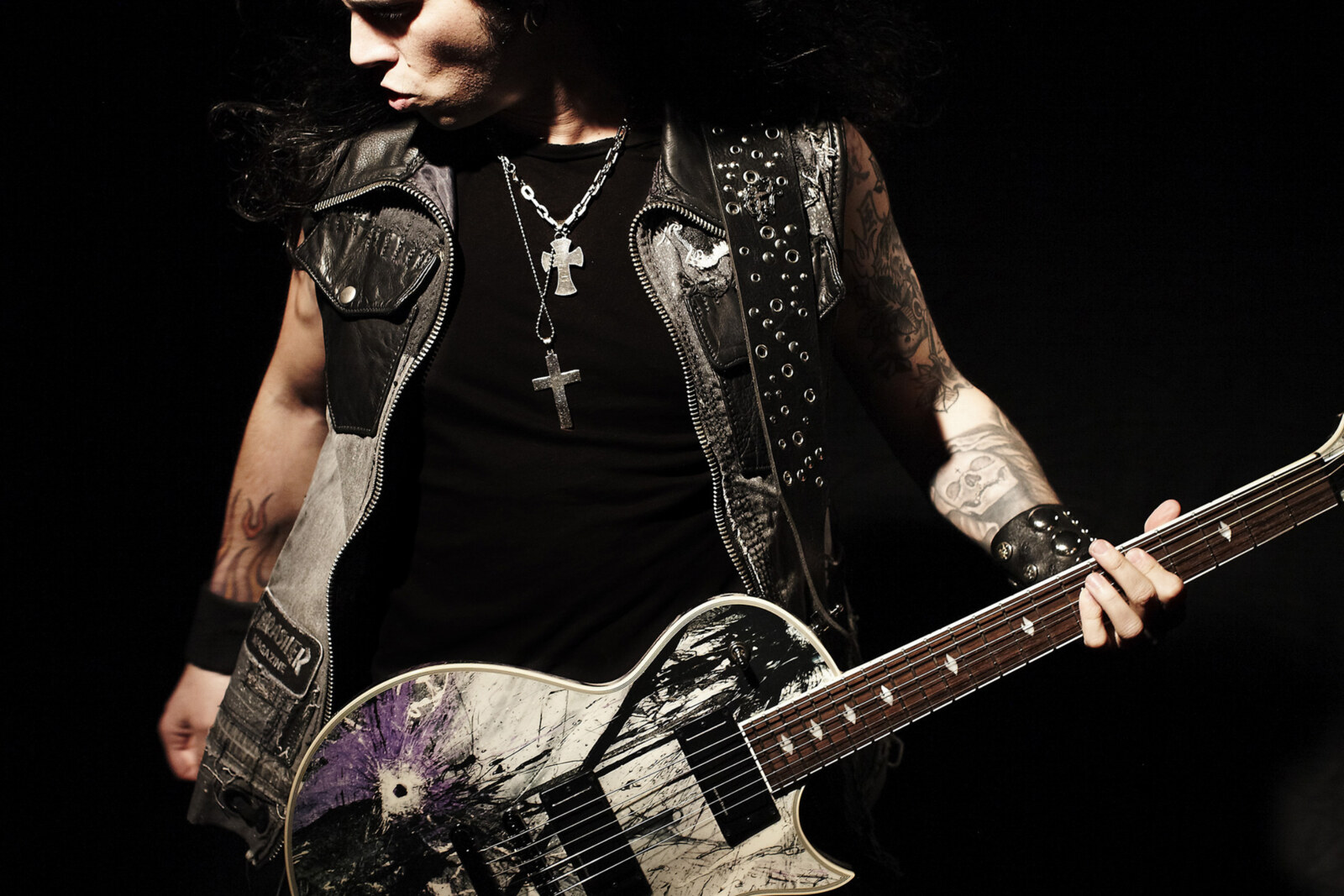 De gitarist van Ozzy Osbourne in Baroeg!