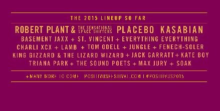 Kasabian And Placebo To Play Positivus Festival!
