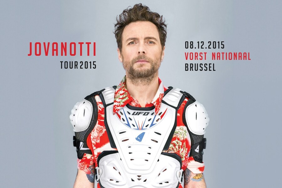 Jovanotti Op 8 december 2015 in Vorst Nationaal 