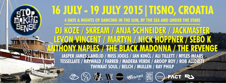 Stop Making Sense adds DJ Koze, Levon Vincent, The Black Madonna and The Revenge to the 2015 line-up 