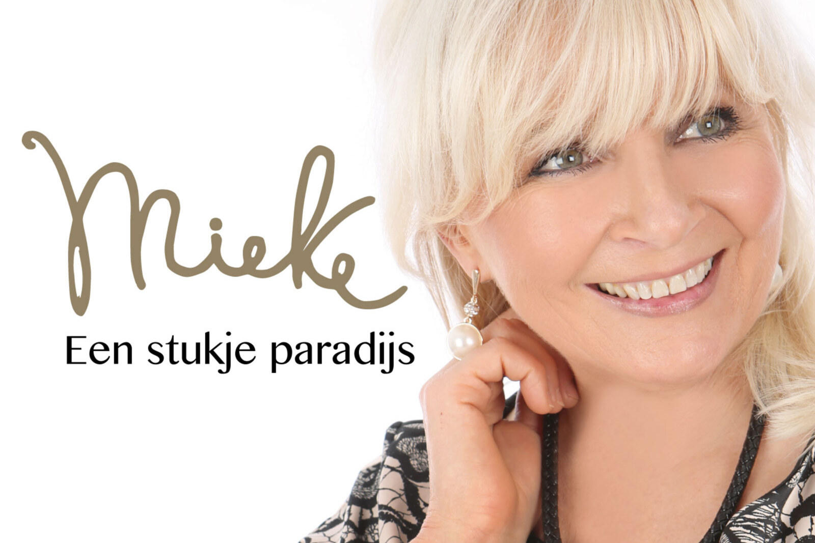 "Een stukje paradijs " is de nieuwe single van Mieke