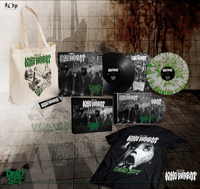 King Parrot: new album "Dead Set" available for digital pre-orders on Bandcamp