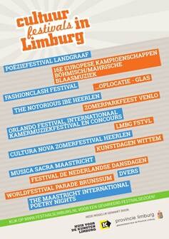 Cultuurfestivals in Limburg van start! 