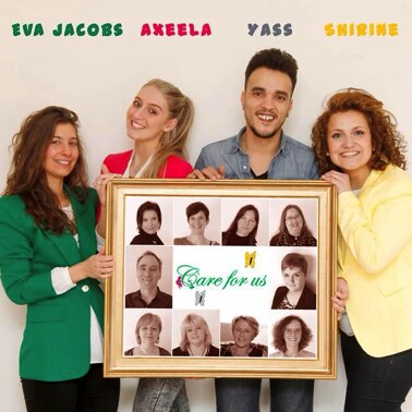 IsabelleA, Axeela, Yass en Eva Jacobs zingen voor Care For Us