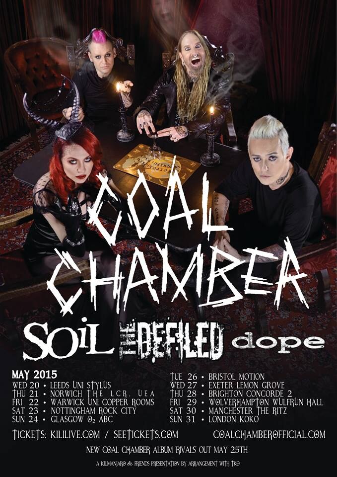 Coal Chamber release new lyric-video from upcoming album "Rivals"