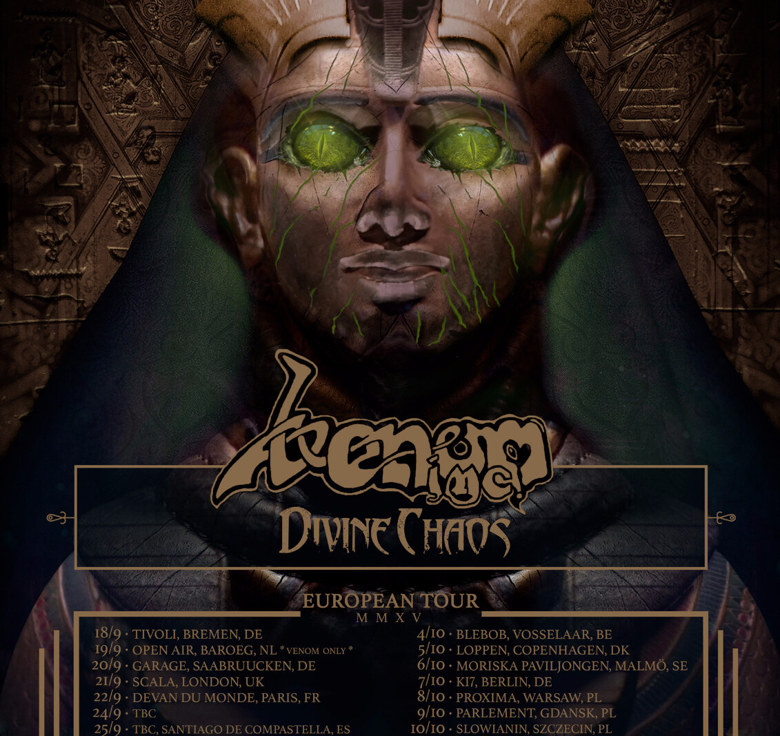 Divine Chaos European Tour 2015 Announcement