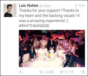Loïc Nottet wordt 4e op het Eurovisie Songfestival! 