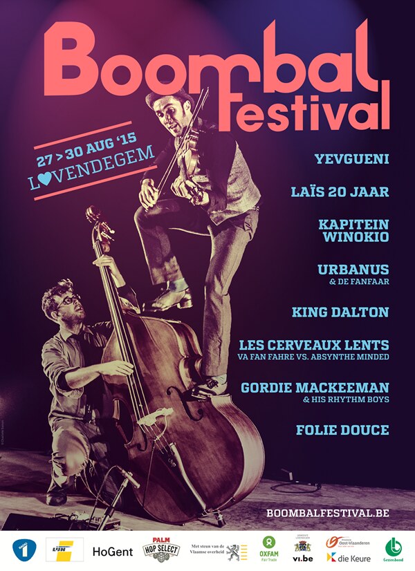 Boombalfestival 2015 krijgt bezoek van Urbanus & Laïs