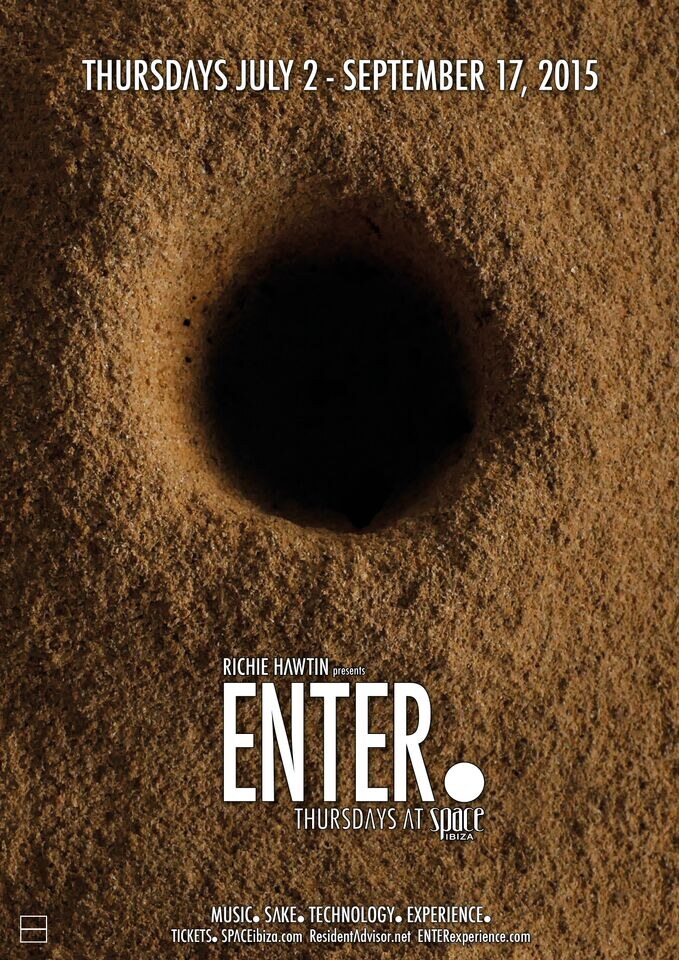 Richie Hawtin announces first acts for ENTER. Ibiza 2015