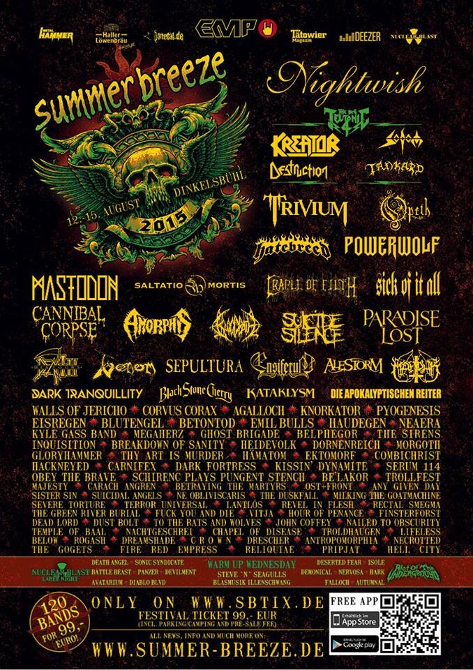 Preview Summer Breeze 2015