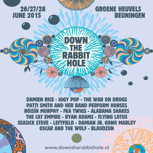 Down The Rabbit Hole met Damien Rice, The War on Drugs, Iggy Pop, Alabama Shakes, Patti Smith, OATW