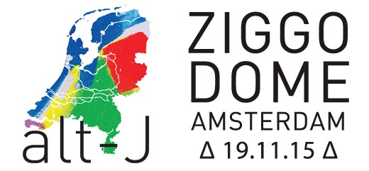 Alt-J op 19 november 2015 naar Ziggo Dome