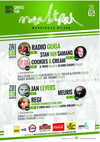Affiche Marktrock Bilzen is compleet