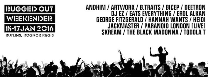 Bugged Out Weekender: first names announced inc. DJ EZ, The Black Madonna, Paranoid London (Live), Bicep, Erol Alkan, Eats Everything, Skream, Jackmaster, Heidi