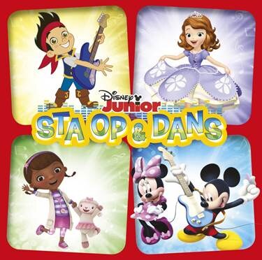 Sta op & dans: de allereerste Vlaamse Disney Junior- CD!