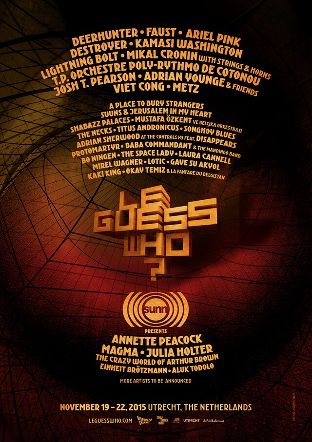 Première van Mikal Cronin with Strings & Horns op Le Guess Who? Festival 2015 