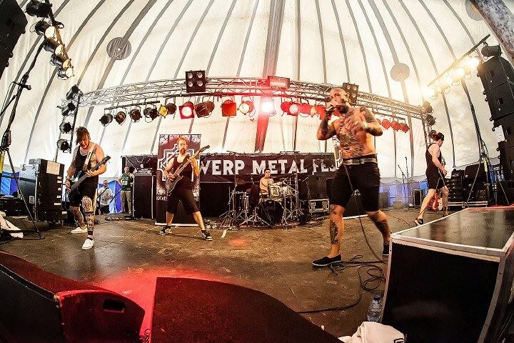 Antwerp Metal Fest zot leuke zaterdag in het Bouckenborgh Park!
