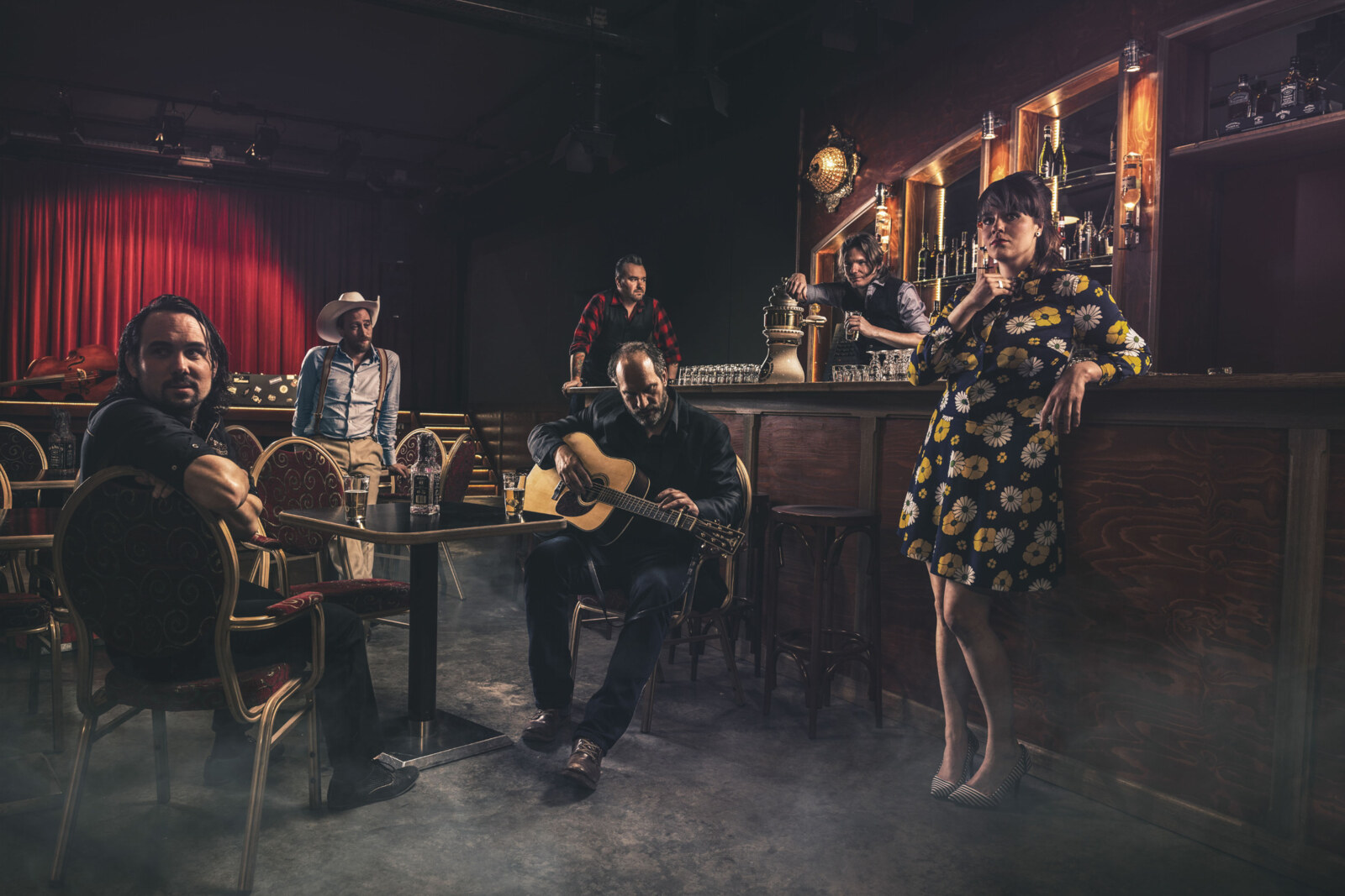 Herman Brock Jr. op Johnny Cash Memorial Show in Muziekgebouw Eindhoven