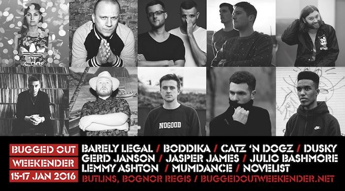 Bugged Out Weekender 2016 - 2nd Announcement