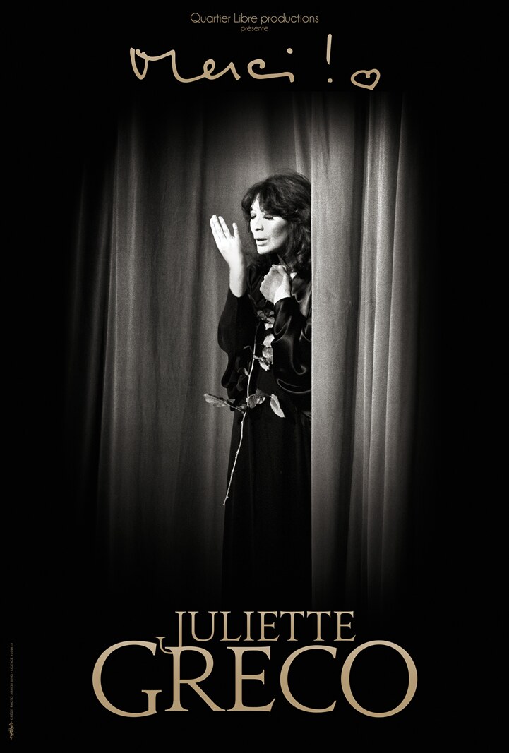 Juliette Gréco neemt afscheid