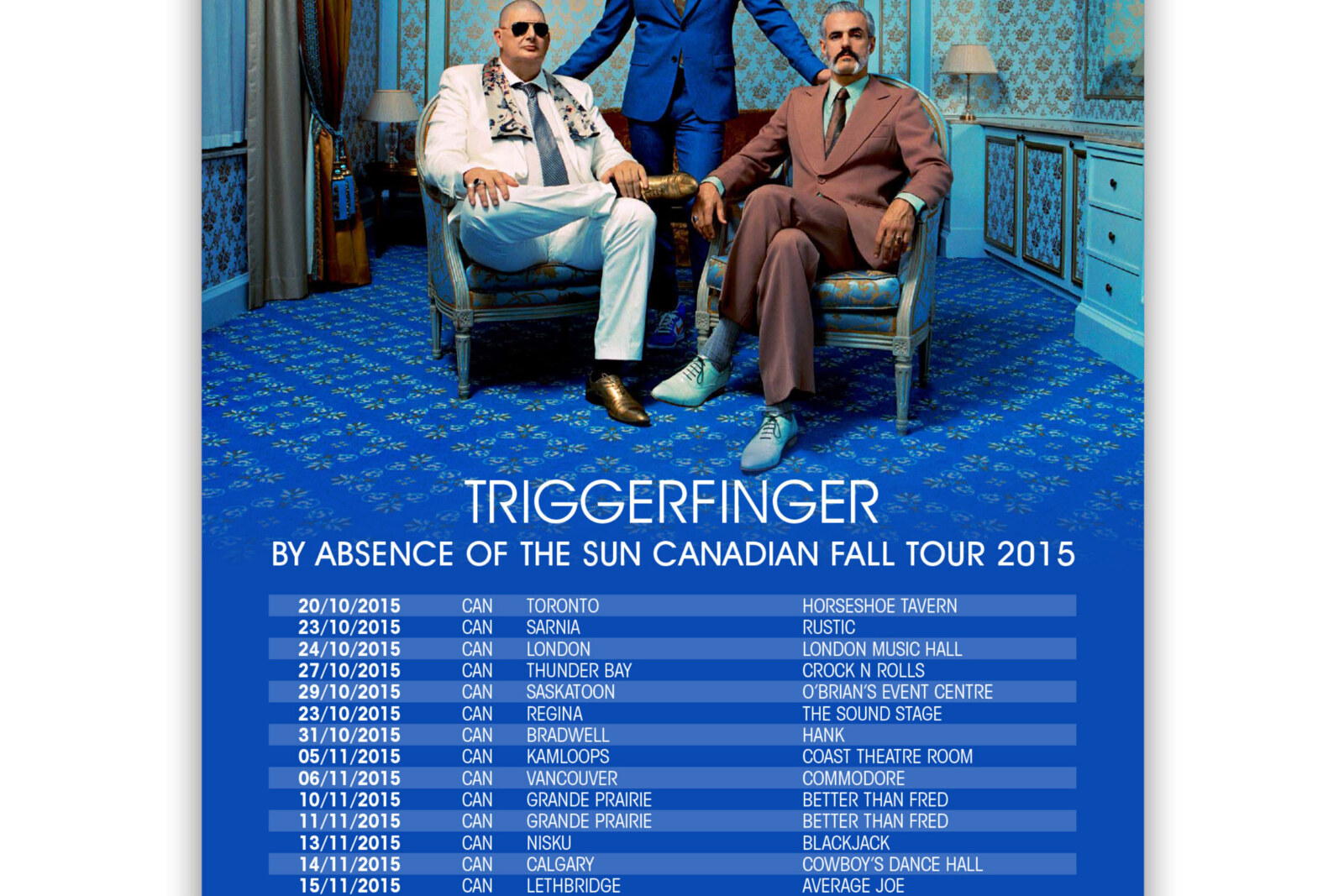 Triggerfinger naar Canada