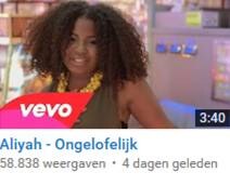 Aliyah lanceert nieuwe single ‘Ongelofelijk’