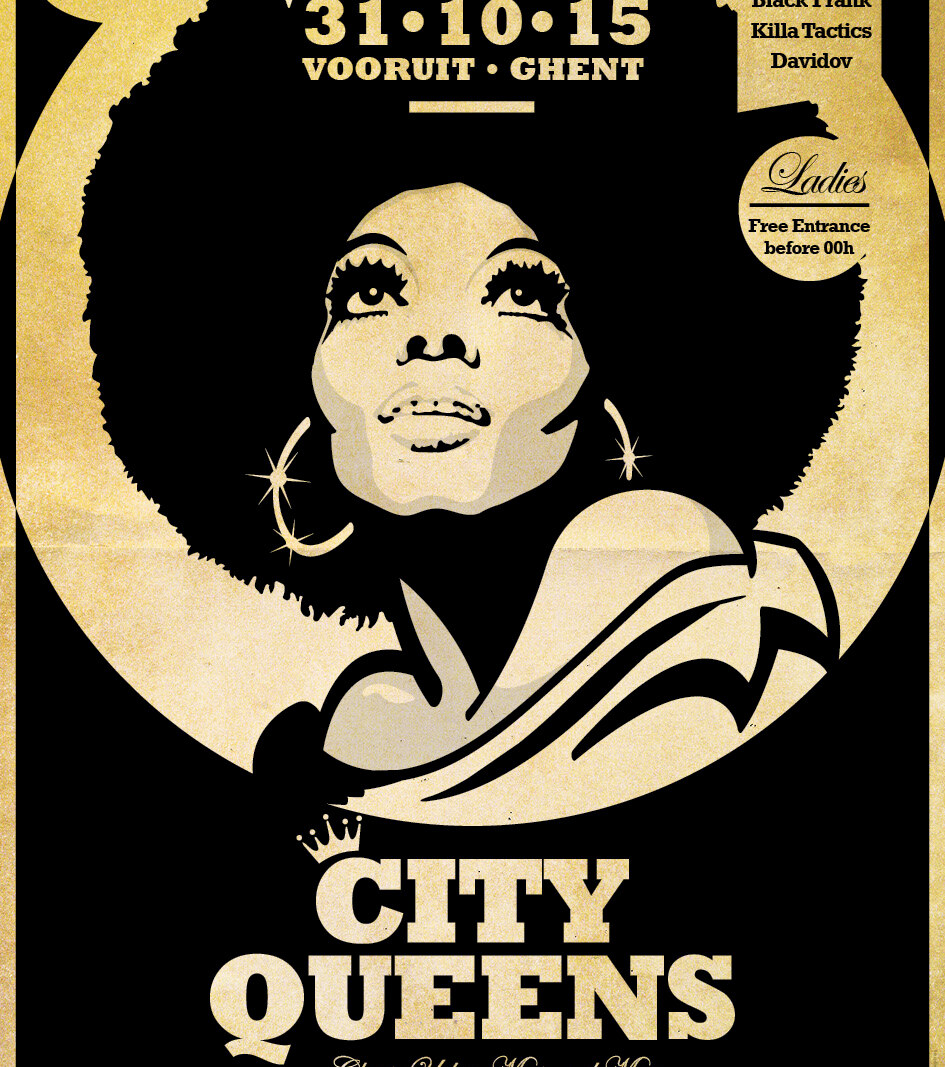 Volgend hoofdstuk in de City Queens geschiedenis : Zaterdag 31 oktober, Vooruit, Gent ! 