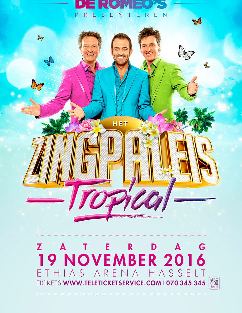 Het Zingpaleis 2016 wordt een tropisch feestje !