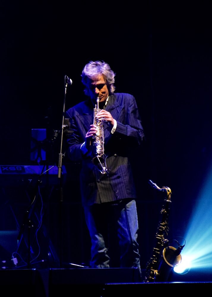 Dire Straits leden White en Whitten samen op tournee