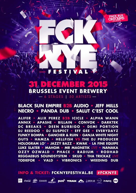 FCK NYE: grootste indoor festival op Oudejaar lanceert de complete line-up en extra veiligheidsmaatregelen! 