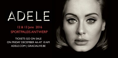 Adele in juni 2016 voor 2 shows naar Amsterdamse Ziggo Dome