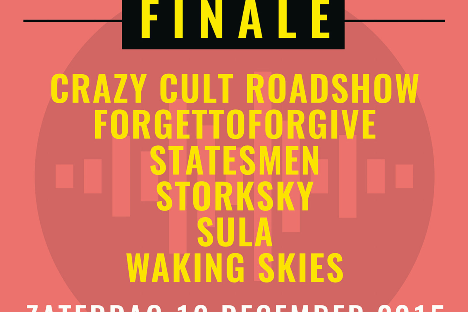 Finale provinciale popwedstrijd Nu of Nooit op zaterdag 12 december in Heerlen