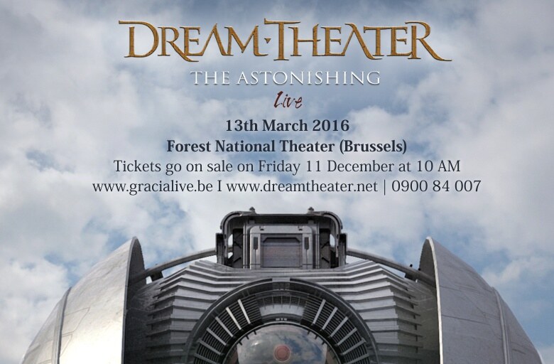 Dream Theater op 13 Maart met ambitieus project in een omgetoverd Vorst Nationaal Theater