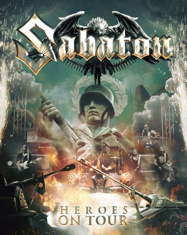 Sabaton to release "Heroes On Tour" live DVD/CD package on March 4th, 2016!
