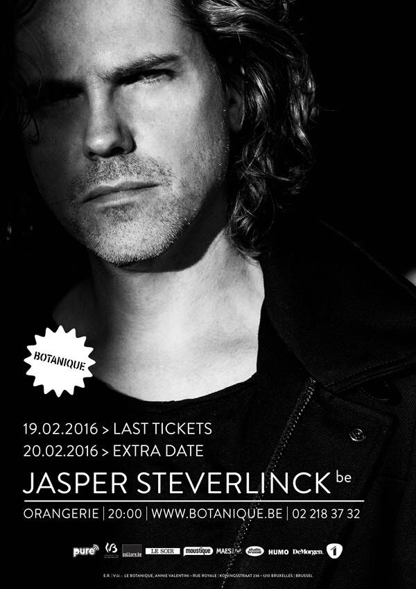Jasper Steverlinck speelt extra concert in Botanique